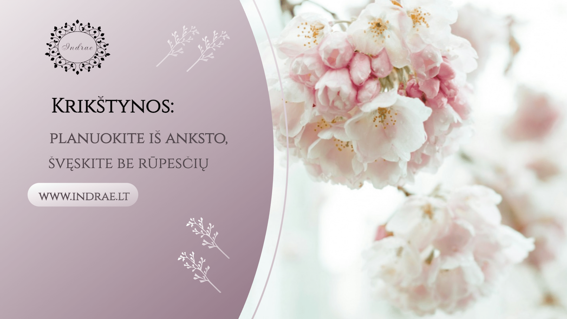 Read more about the article Krikštynos: išsamus šventės planavimas – planuokite iš anksto, švęskite be rūpesčių